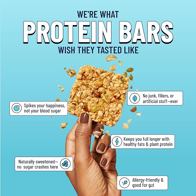 YES Bar – Salted Maple Pecan – Plant Based Protein, Decadent Snack Bar – Vegan, Paleo, Gluten Free, Dairy Free, Low Sugar, Healthy Snack, Breakfast, Low Carb, Keto Friendly (6 Count)