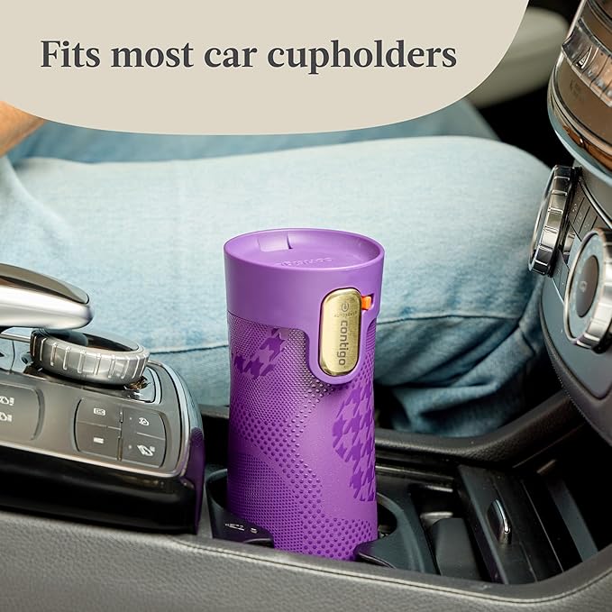 Contigo AUTOSEAL West Loop Vacuum-Insulated Stainless Steel Travel Mug with Easy-Clean Lid, 16 oz