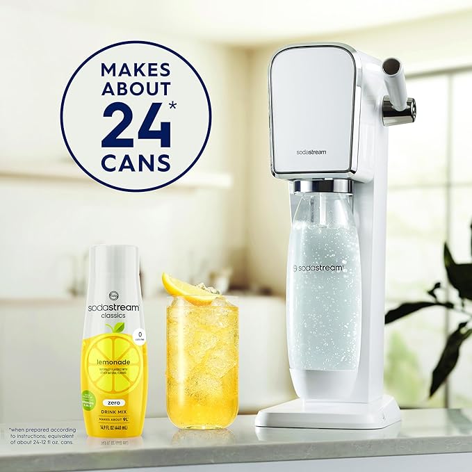 SodaStream SodaStream Zero Lemonade Drink Mix, 14.9 Fl Oz (Pack of 4)