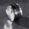 58mm Coffee Distributor and Tamper,Dual Head Coffee Leveler Fits for Gaggia E61 58mm Portafilter,Professional Espresso Hand Tamper.