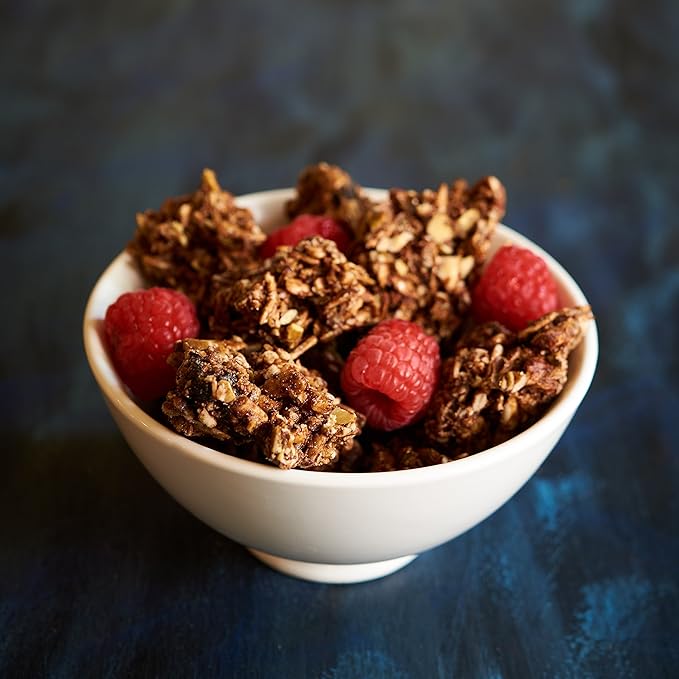 Lark Ellen Farm Berrylicious Granola Clusters: Raw, Organic, Vegan. Low Carb, Paleo. Gluten-Free Bites. Healthy Snack, Healthy Breakfast, Cereal or Yogurt 8 oz - 3 Count