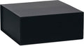 Prime Line Packaging Christmas Gift Boxes with Lids, Holiday Gift Boxes for Presents, Extra Large Black Magnetic Gift Box for Gift Wrapping, Weddings, Storage, Bulk, 14x14x6, 15 Pack
