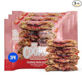 My Cookie Dealer Protein Cookies, Strawberry Toaster Pastry (4oz, Pack of 3) - 18g Protein per Cookie - Individually Wrapped Workout Snacks for On-The-Go Travel