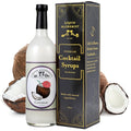 Liquid Alchemist Coconut Syrup for Drinks - Real Ingredients Make our Cream of Coconut Syrup a Perfect Pina Colada Drink Mix - Non-GMO & Vegan (25 oz)