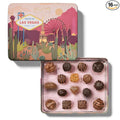 Ethel M Chocolates Premium Taste of Las Vegas Collection Chocolate Gift Box, Milk & Dark Chocolate Candy Assortment, 16 Pieces of Creamy, Smooth and Rich Chocolate Gems