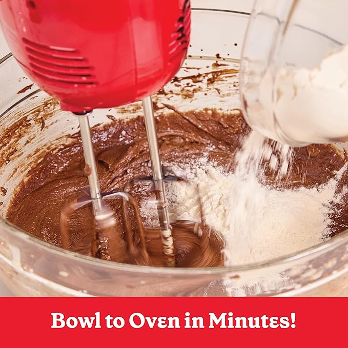 Betty Crocker Delights Supreme Triple Chunk Brownie Mix, Holiday Baking, 17.8 oz (Pack of 12)