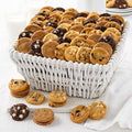 Mrs. Fields 72 Nibblers Bite-Sized Cookies Basket - Assorted with 72 Nibblers Bite-Sized Cookies in our 5 Classic Cookie Flavors