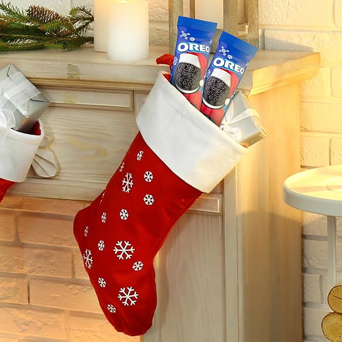 OREO Chocolate Sandwich Cookies, Holiday Cookies, 12 - 4 oz Stocking Stuffer Packs