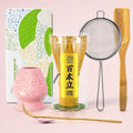 TEANAGOO Matcha Whisk Set,6-PCS Traditional Starter Set,100 Prongs Whisk with Pink Cherry Blossom Holder,Scoop(Chashaku),Bamboo Chasen,Tea Spoon,Ceremony Accessory