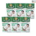 Praohom Coconut Milk 8.5 Fl Oz - Plant Based, Dairy Free Milk Alternative - Pure and Rich Thai Coconut Milk - No Added Sugar - Ideal for Cooking and Baking (250ml (pack of 6))