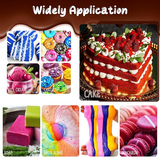 Food Coloring Gel - Vibrant Color Gel Food Coloring for Cake Decorating, Baking, Easter Egg, Icing - Tasteless Food Color Dye for Fondant, Cooking, Slime, Airbrush (Pink, 5.3oz)