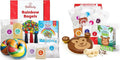 Baketivity Rainbow Bagel & Monkey Banana Bread Baking Kit Bundle – DIY Kids Cooking Set with Pre-Measured Kosher Ingredients, Illustrated Recipes, Video Guides & STEM Activities – Ages 6-12+