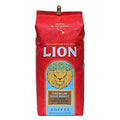 Lion Coffee Premium Gold Roast Whole Bean Coffee, 10% Kona Blend, Medium-Light Roast, A Taste of Aloha - 24 Ounce Bag