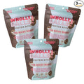 Wholly Balls Protein Bites – Healthy Plant-Based Snack | High Protein, Low Sugar, Gluten-Free Energy Balls (Pack of 3, Rocky Roadie)