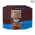 Brownie Brittle – M&M’S Minis Thin and Crispy Sweet Snacks (Pack of 6, 4 oz), Rich Gourmet Brownie Bites Dessert