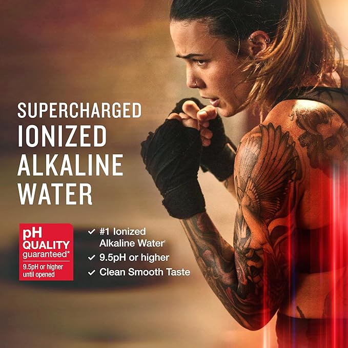 Essentia Water LLC; Ionized Alkaline Bottled Water; 99.9% Pure; 9.5 pH or Higher; Consistent Quality in Every BPA and Phthalate-Free Bottle; 12 Fl Oz (Pack of 12)