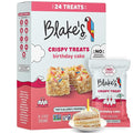 Blake’s Seed Based Crispy Treats – Birthday Cake (24 Count), Nut Free, Gluten Free, Dairy Free & Vegan, Healthy Snacks for Kids or Adults, School Safe, Low Calorie Soy Free Snack