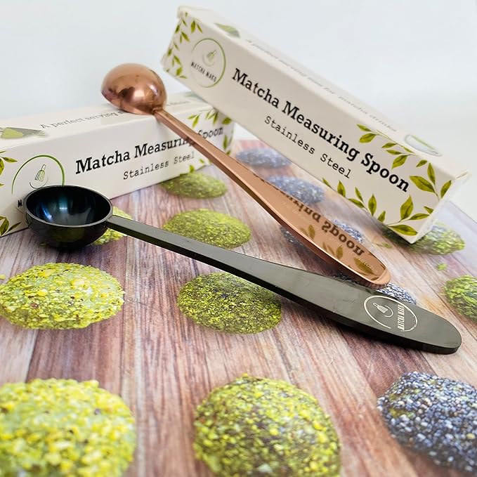 1 gram Matcha Measuring Spoon/tea power scoop-ROSE GOLD -Perfect for a serving size Stainless Steel
