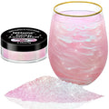 NiHome 0.18oz/5g Edible Food-Grade Glimmer Powder Glitter Luster Dust Metallic Food Decorating Sprinkle Dust for Drink Wine Beverage Cake Candy Dessert Bakery Restaurant Vegan (Iridescent Pink)