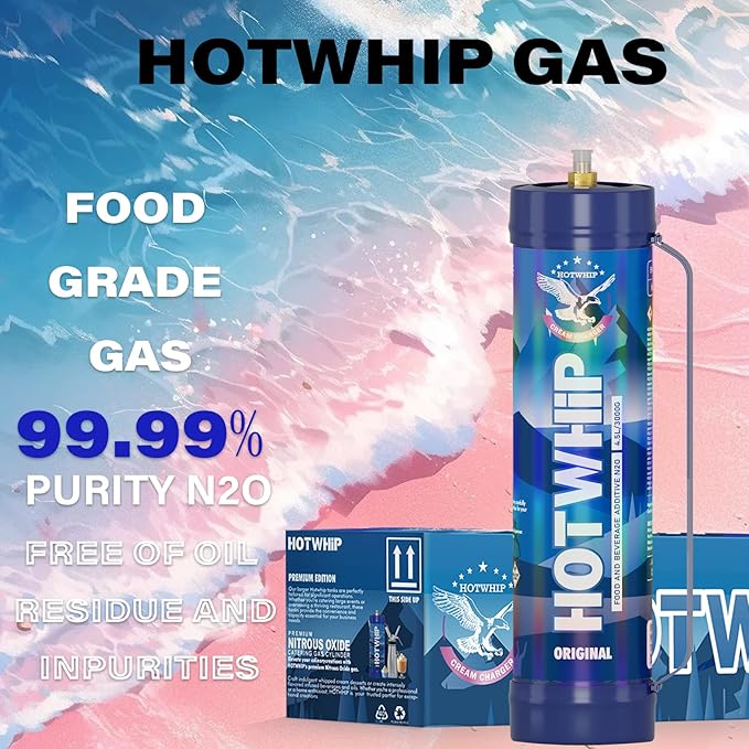 Whipped Cream Charger 4x3000g 4.5L Cream Cylinder