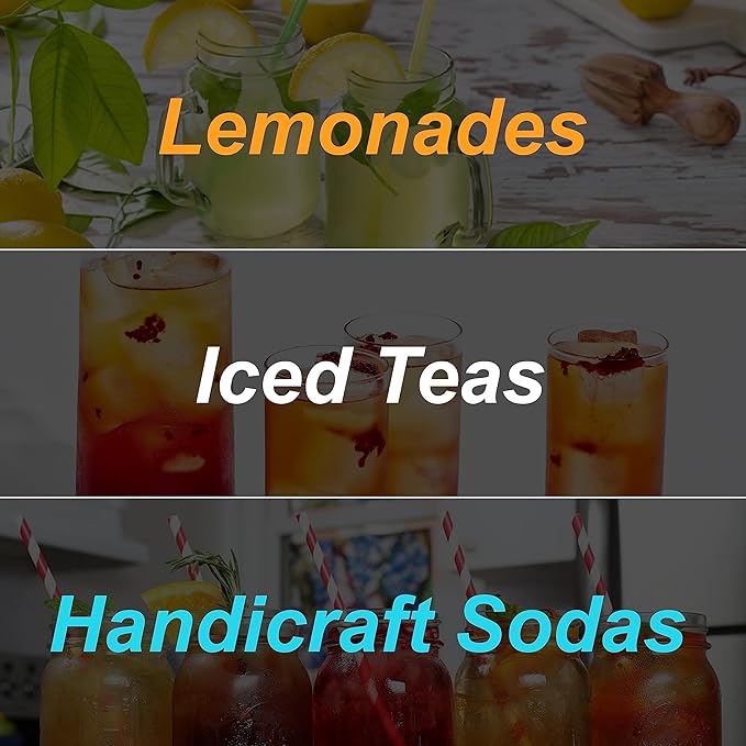 Summer Variety Syrup 6 Pack - Chocolate Macadamia Nut, Pineapple, Coconut, Mango, Guava & Passion Fruit Syrups For Coffee,Italian Soda, Lattes, Frappes With 6 Jimoco Pump Dispensers