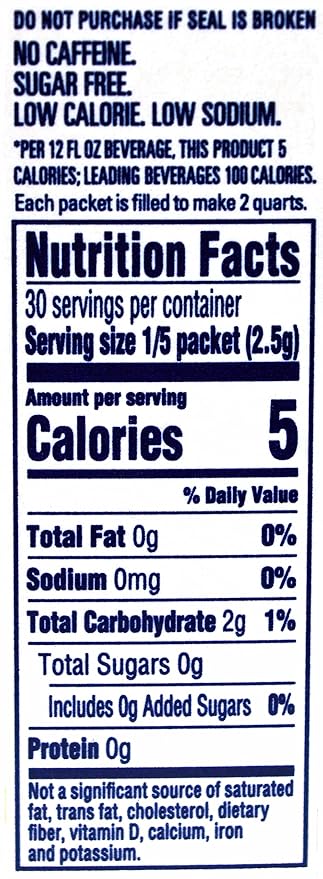 Crystal Light Strawberry Orange Banana Drink Mix, 12-Quart 2.4-Ounce Box (Pack of 9)