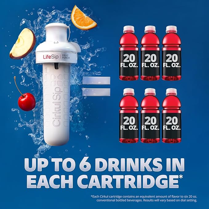 Cirkul Stage Electrolytes and Stevia Flavor Water Variety Pack, Makes 36 Drinks, No Sugar, Zero Calorie Drink Mix, (2 Strawberry Watermelon, 2 Tropical Punch, 2 Blackberry Twist)