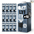 Oatly Full Fat Oatmilk – Creamy, Plant-Based Whole Milk Alternative | Dairy-Free, Vegan, Shelf-Stable, Non-GMO & Glyphosate Residue-Free | Only 1g Saturated Fat (32 oz, 12-Pack)