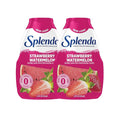 SPLENDA Liquid Water Enhancer Drops, Sugar Free, Zero Calorie, Natural Flavor, Concentrated Drink Mix, 3.11 Fl Oz Each Bottle (Strawberry Watermelon, 2 Pack)