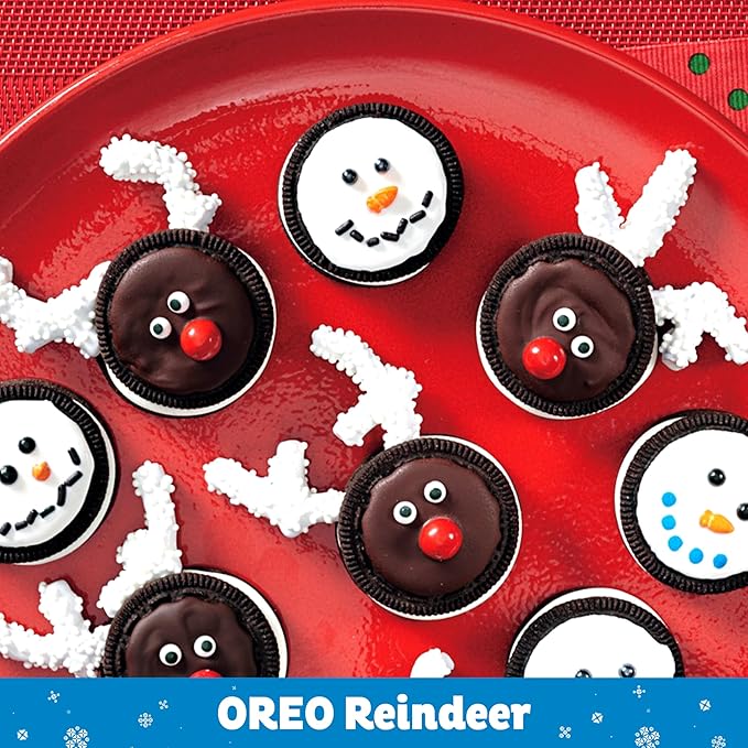 OREO Chocolate Sandwich Cookies, Holiday Cookies, 12 - 4 oz Stocking Stuffer Packs