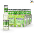 Fever Tree Sparkling Yuzu & Lime - Premium Quality Mixer - Refreshing Beverage for Cocktails & Mocktails. Naturally Sourced Ingredients, No Artificial Sweeteners or Colors - 200 ML Bottles-Pack of 24