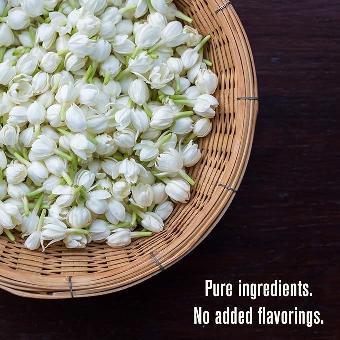 Numi Organic Tea Flowering Tea Gift Set, 6 Tea Blossoms with 16 Ounce Glass Teapot in Elegant Bamboo Case (Packaging May Vary)