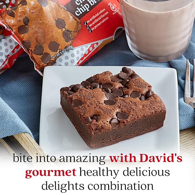 David's Cookies Gluten-Free Chocolate Chip Cookies and Brownies - Gourmet Bakery Desserts Ideal for a Delightful Food Gift for Family and Friends