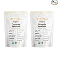 Struesli Original Organic Granola, Grain & Gluten Free, Healthy Snacks with Chia Seeds, Nuts & Sea Salt, Prebiotic High Fiber Food for Yogurt, Cereal & More, Plant Based, Keto & Paleo, 9 Oz, 2 Pack