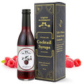 Liquid Alchemist Raspberry Syrup for Drinks - Real Ingredients Make the Perfect Summer Cocktail or Margarita Mix - Our Raspberry Cocktail Syrup is Non-GMO & Vegan (12 oz)