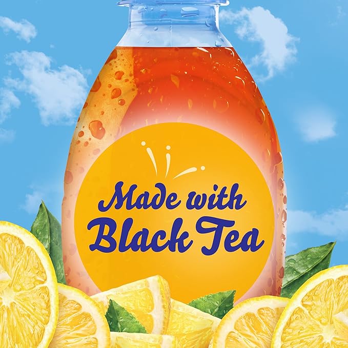 Crystal Light Lemon Iced Tea Naturally Flavored with other natural flavor Powdered Drink Mix, 120 ct Pack, 12 Boxes of 10 On-the-Go-Packets