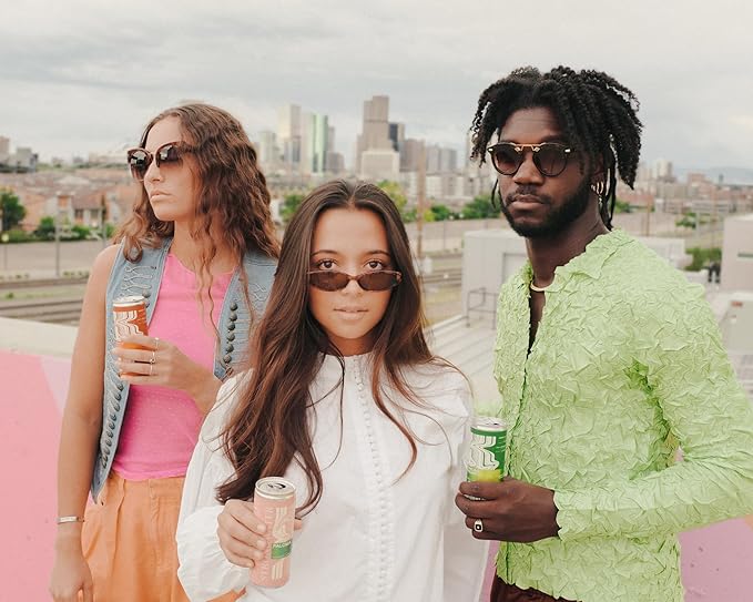 Strongwater Sparkling Non Alcoholic Margarita to Go - 12 Pack Cans (8.4 Fl Oz Each) Virgin Margarita Mocktail Mix - Ready to Drink Nonalcoholic Cocktail with Lime Juice, Agave & Nothing Artificial