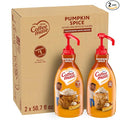 Nestle Coffee mate Coffee Creamer, Pumpkin Spice, Concentrated Liquid Pump Bottle, Non Dairy, No Refrigeration, 50.7 oz (Pack of 2)