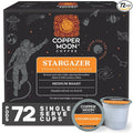 Copper Moon Single Serve Coffee Pods for Keurig K-Cup Brewers, Medium Roast, Stargazer Blend, 72 Count