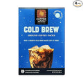 Copper Moon Cold Brew Ground Coffee Packs, Medium Roast, 4 filter pouches, 8 oz