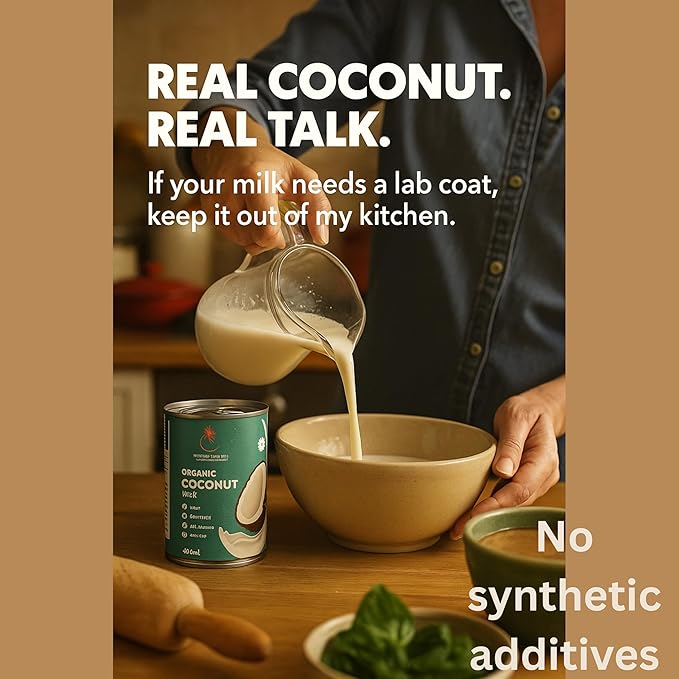 Islands Harvest Organic Coconut Milk (22% Fat) Pack of 3 - Vegan, Kosher, Halal, Non-GMO, USDA Organic - Rich & Sweetly Aromatic Coconut Flavor - Pure No Added Artificial Flavors & Colors. Perfect for Curries, Soups, Sauces, Drinks & Desserts