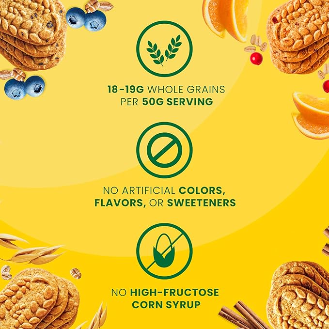 belVita Breakfast Bars Biscuits Variety Pack, 4 Flavors, 30 Total Packs, Christmas Stocking Stuffers, 6 Boxes (4 Biscuits Per Pack)