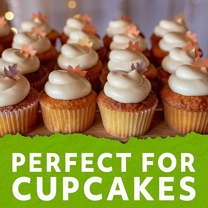 Mini Parchment Baking Cups - Easy Release, Non-Stick Paper - 90 Count - 4 Pack