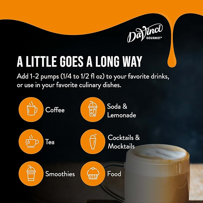 DaVinci Gourmet Classic Apple Syrup, 25.4 Fluid Ounces (Pack of 1)