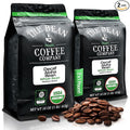 The Bean Coffee Company Organic Coffee Water Processed DECAF Aloha Bean Hawaiian Hazelnut Medium Roast Whole Bean Coffee 16-Ounce (Pack of 2)
