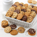 Mrs. Fields 4 Dozen Original Cookie Basket - Assorted with 48 Original Sized Cookies in our 5 Classic Cookie Flavors