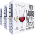 PureWine Wine Wands Purifier, 72 Filters - Reduces Histamines & Sulfites, Alleviates Allergies & Sensitivities - Restores Taste, Perfect Pour, Gifting, Holiday