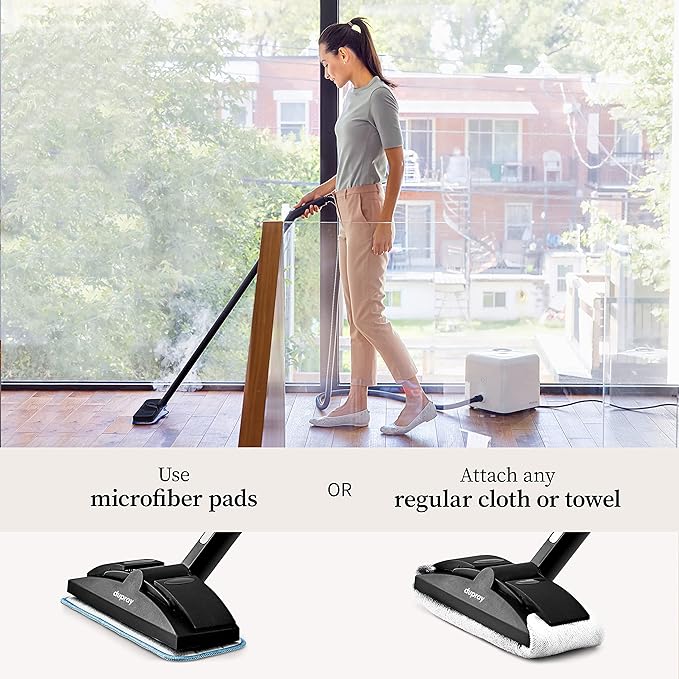 Dupray Neat Steam Cleaner with 17-Piece Kit – Powerful, chemical-free cleaning for floors, cars, tiles, upholstery, kitchen appliances, grout, and more. *Kills 99.9% of Bacteria and Viruses