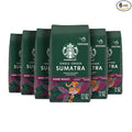 Starbucks Ground Coffee, Dark Roast Coffee, Sumatra, 100% Arabica, 6 bags (12 oz each)