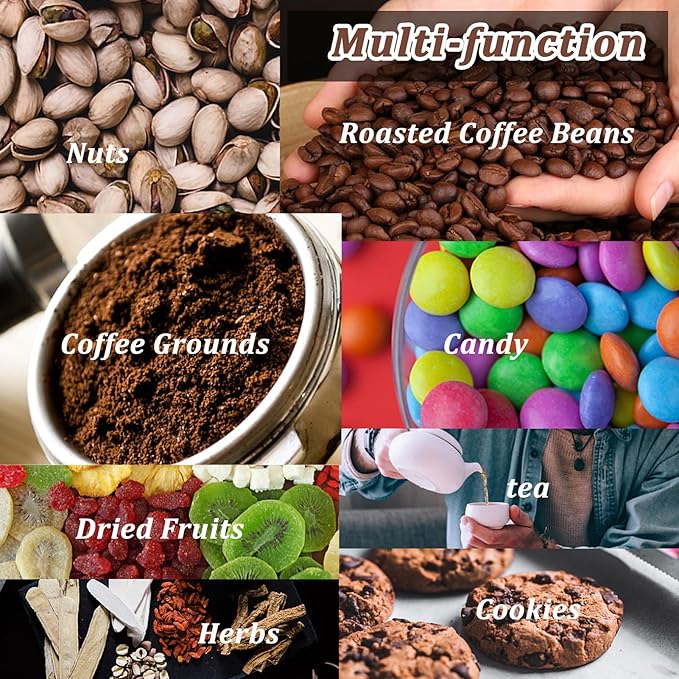 Coffee Bags with Valve (50 PCS,8oz/0.5lb) Blue High Barrier Aluminum Foil Flat Bottom Standing Coffee Beans Storage Packaging Bags, Reusable Heat Seal Side Zipper Pouches for Small Business and Home
